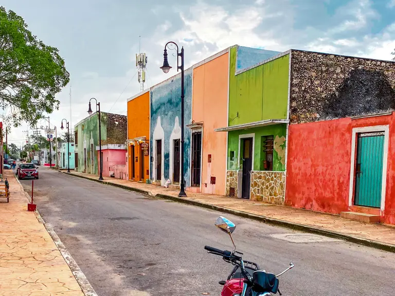 Valladolid mit seinen bunten Häusern ist für uns Mexiko, wie wir es uns vorgestellt haben.
