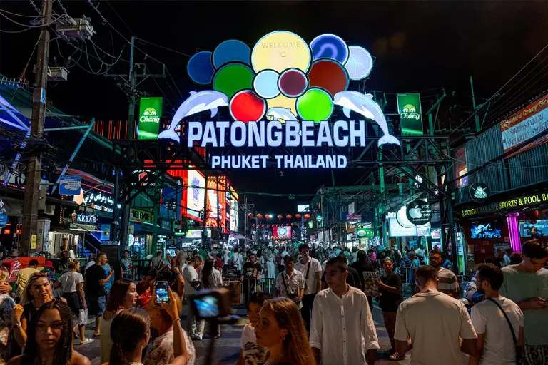 Party auf der Bangla Road
