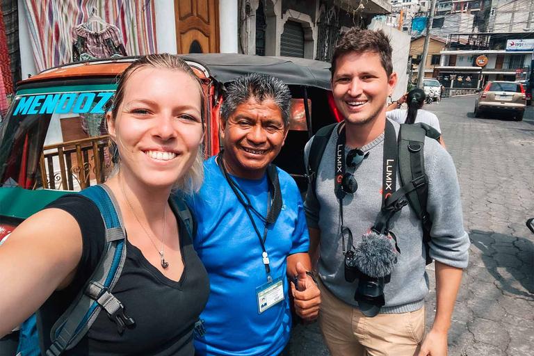 Unser offizieller Guide Pedro in Guatemala war jeden Cent wert!