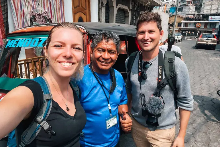 Unser offizieller Guide Pedro in Guatemala war die paar Euro auf jeden Fall wert!