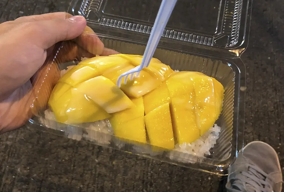 Egal wie voll wir sind - Mango Sticky Rice geht immer