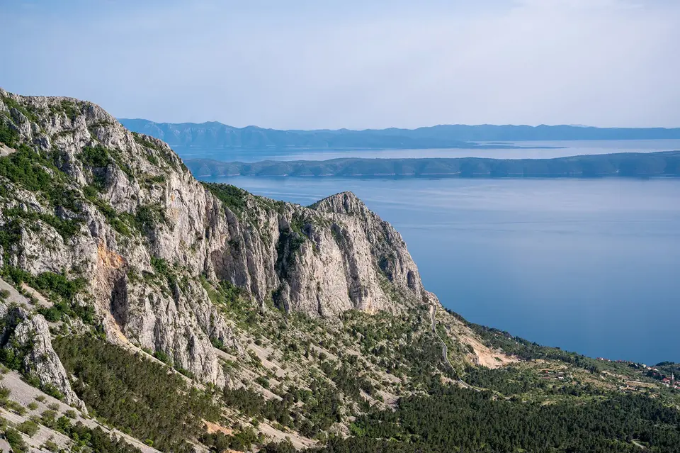 Das Kartgebirge im Biokovo Nationalpark